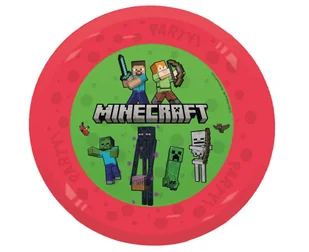 Talerz wielokrotnego użytku Minecraft Mojang - Naczynia i sztućce jednorazowe - miniaturka - grafika 1