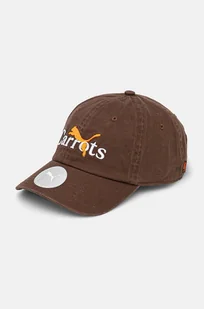 Puma czapka z daszkiem bawełniana PUMA x CARROTS Dad Cap kolor brązowy z aplikacją 25789 - Czapki męskie - miniaturka - grafika 1