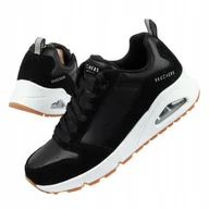 Buty sportowe damskie - Buty sportowe Skechers Uno-Solid Air [155132/BLK] - miniaturka - grafika 1