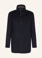 Płaszcze damskie - Boss Płaszcz Wełniany Coxtan blau - miniaturka - grafika 1