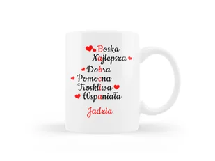 Kubek personalizowany na dzień babci - 330ml - Kubki Kubek personalizowany na dzień babci - 330ml - Kubki - miniaturka - grafika 1