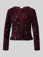 Marynarki i żakiety damskie - Kurtka z cekinowym obszyciem model ‘FAITH’ - miniaturka - grafika 1