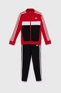 Dresy i komplety dla chłopców - adidas dres dziecięcy kolor czerwony - miniaturka - grafika 1