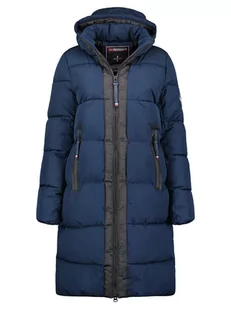 Geographical Norway Płaszcz zimowy "Bluma" w kolorze granatowym - Kurtki damskie - miniaturka - grafika 1