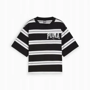 PUMA KOSZULKA SQUAD STRIPED 68153801 r L - Koszulki i topy damskie - miniaturka - grafika 1