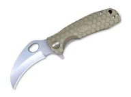 Noże - Honey badger Nóż Honey Badger Claw D2 Medium Tan Plain 01HO035 - miniaturka - grafika 1
