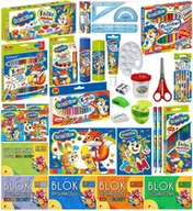 Przybory szkolne - BAMBINO Wyprawka Szkolna zestaw plastyczny XXL i podkład A3 - miniaturka - grafika 1