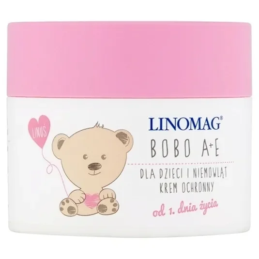 LINOMAG BOBO Krem ochronny dla dzieci i niemowląt A+E 50 ml