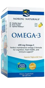 NORDIC NATURALS NORDIC NATURALS Omega-3 180caps - Witaminy i minerały dla sportowców - miniaturka - grafika 2