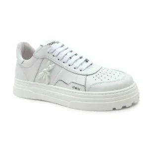 Patrizia Pepe Skórzane sneakersy - Moda i Uroda OUTLET - miniaturka - grafika 1