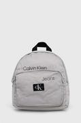 Plecaki szkolne i tornistry - Calvin Klein Jeans plecak dziecięcy kolor szary mały wzorzysty - miniaturka - grafika 1