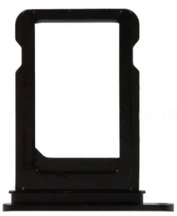 SZUFLADKA TACKA KARTY SIM DO iPhone XS CZARNY - Części serwisowe do telefonów - miniaturka - grafika 1