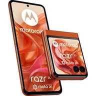 Telefony komórkowe - MOTOROLA Razr 50 8/256GB 5G Spritz Orange Pomarańczowy - miniaturka - grafika 1