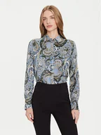 Koszule damskie - Guess Koszula W5BH78 W2770 Niebieski Regular Fit - miniaturka - grafika 1