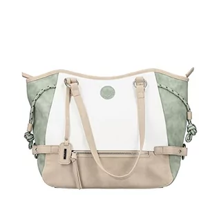 Torebki damskie - Rieker Damska torba na zakupy H1349, rozmiar uniwersalny, zielony, jeden rozmiar - grafika 1