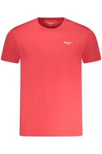 PEPE JEANS MĘSKA KOSZULKA Z KRÓTKIM RĘKAWEM CZERWONA - Portfele - miniaturka - grafika 1