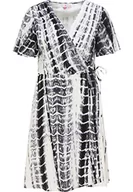 Sukienki - IZIA Damska letnia sukienka Gaya, szara, XL, szary, XL - miniaturka - grafika 1