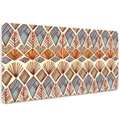 Podkładki na biurko - Podkład na biurko Indiański wzór geometryczny 100x50 cm - miniaturka - grafika 1