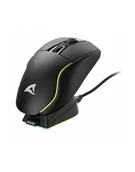 Myszki - Sharkoon SKILLER SGM50W Kolor: CZARNY, including charging station - miniaturka - grafika 1