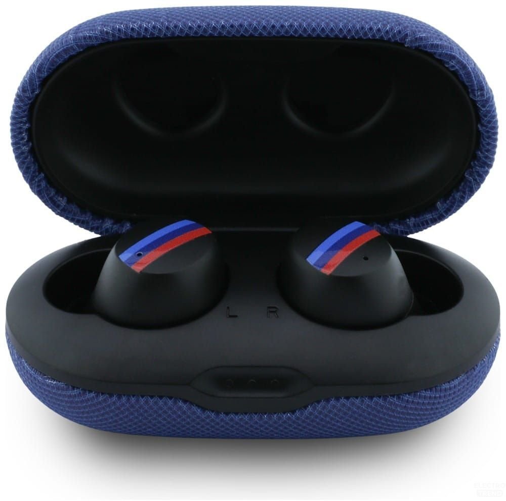 BMW Bluetooth TWS M Metal Logo ENC niebieski