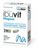 Witaminy i minerały - POLPHARMA Ibuvit Magnez x 30 trójwarstwowych tabletek o kontrolowanym uwalnianiu - miniaturka - grafika 1