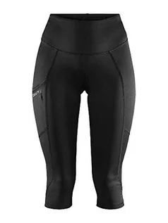 Spodnie damskie - Craft Craft Adv Essence Capri Tights damskie spodnie do biegania czarny czarny XX-L 1908777-999000-8 - grafika 1