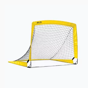 SKLZ SKLZ Unisex-młodzieżowa siatka do piłki nożnej, ultralekki przenośny bramka dla dzieci, sprzęt do treningu piłki nożnej, czarny/żółty, 10 cm x 9 m, 10 cm x 9 cm 3424 - Piłka nożna - miniaturka - grafika 1