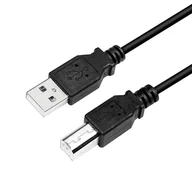 Kable USB - LogiLink USB-B 2.0m czarny - miniaturka - grafika 1