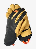 Rękawiczki - Rękawiczki Salewa Ortles AM Leather Gloves - black out - miniaturka - grafika 1