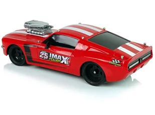 Auto Sportowe R/C 1:16 Czerwone Białe Pasy Pilot - Zabawki zdalnie sterowane - miniaturka - grafika 5