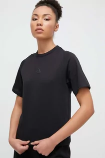 Koszulki sportowe damskie - adidas t-shirt Z.N.E damski kolor czarny - grafika 1