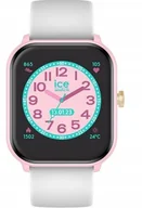 Smartband - Smartband ice watch smart 1,40" pink 021874 różowy, biały pasek j.angielski - miniaturka - grafika 1