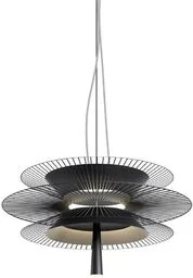 FORESTIER Forestier Gravity 2 lampa wisząca 68cm czarna - Lampy sufitowe FORESTIER Forestier Gravity 2 lampa wisząca 68cm czarna - Lampy sufitowe - miniaturka - grafika 1