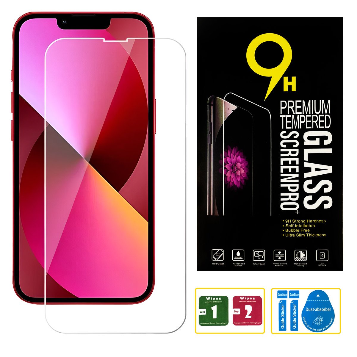 Szkło hartowane ochronne do iphone xr/11 szybka szkiełko 9h ochrona ekranu
