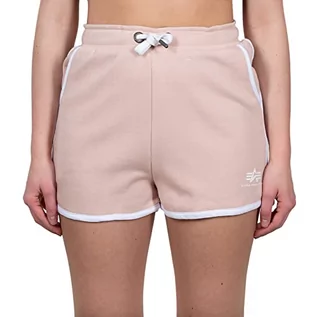 Spodnie damskie - Alpha Damskie spodnie Contrast Short Sl Wmn, 640-pale Peach, XL - grafika 1