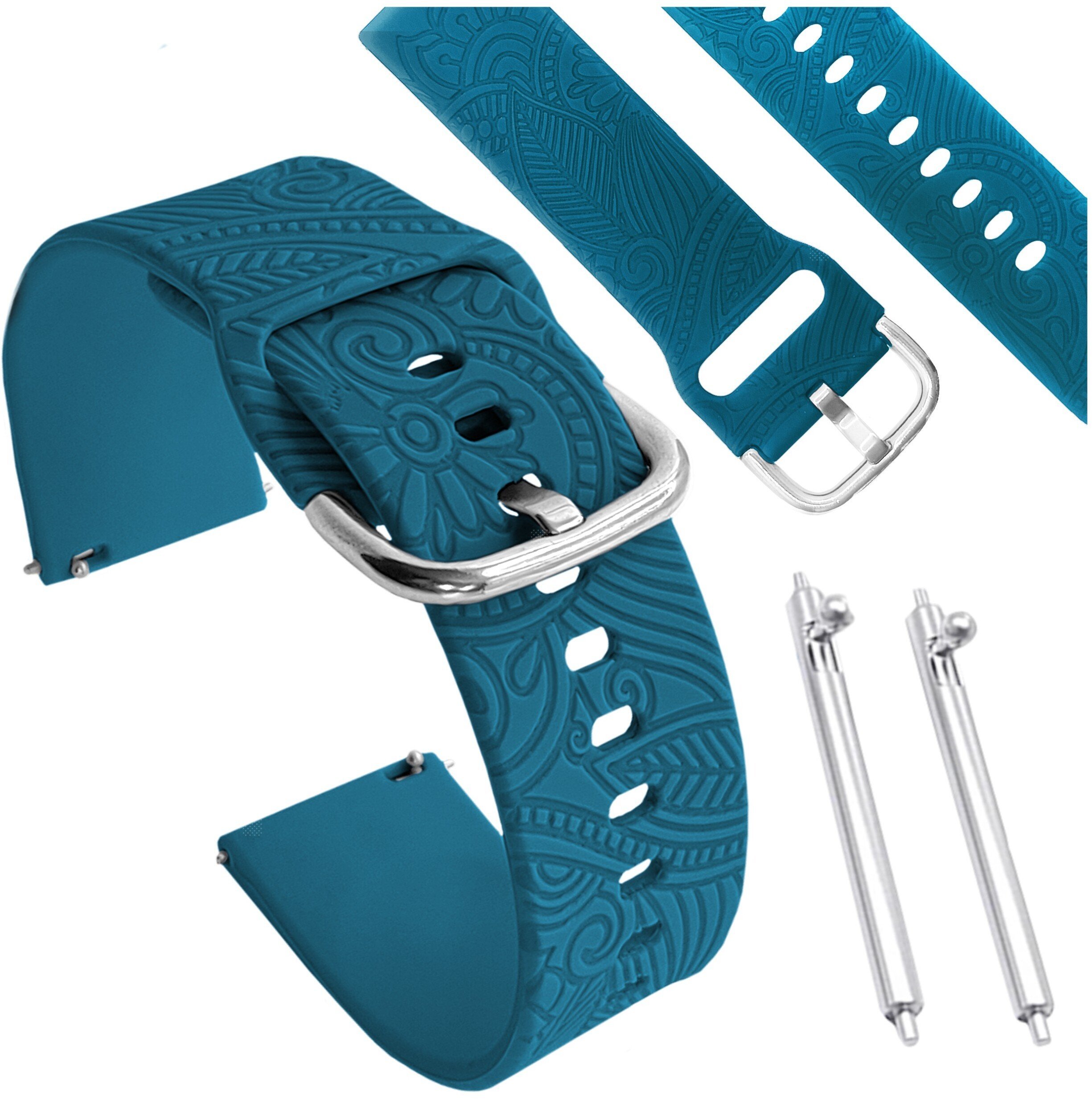 ChronSmarta Pasek ChronSmarta do smartwatch'a Amazfit GTS 2 3 4 2e mini gtr bip s lite Niebieski
