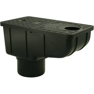 Osadnik 166 x 300 czarny Marley - Rynny i akcesoria - miniaturka - grafika 1