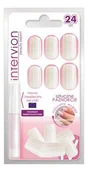 Sztuczne paznokcie i akcesoria - INTER VION Paznokcie sztuczne mleczne długie 49913 - miniaturka - grafika 1