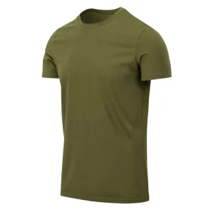 T-Shirt Helikon-Tex Slim - U.S. Green - Odzież taktyczna i umundurowanie - miniaturka - grafika 1