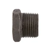 Łączniki, trójniki, kształtki - Korek czarny z obrzeżem 290 typ T9 1" Invena - miniaturka - grafika 1