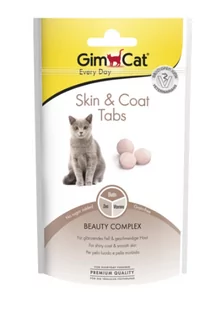 GIMCAT Skin&Coat Tabs 40g - Przysmaki dla kotów - miniaturka - grafika 1