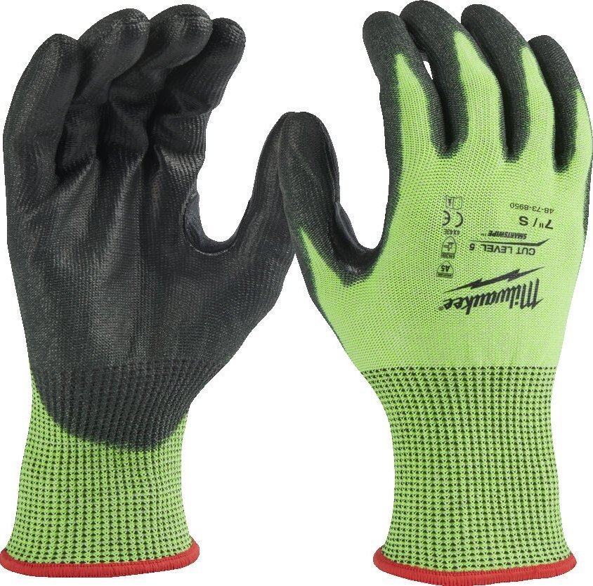 Milwaukee MILWAUKEE GLOVES RESPONSIBLE POZ.E-SIZE XXL/11 INCREASED VISIBILITY