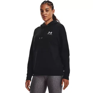 Bluza damska Under Armour Essential Fleece Hoodie - Bluzy sportowe damskie - miniaturka - grafika 2