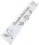 Gadżety dla niej i dla niego - Pudełko Na Świece Chrzcielną Pamiątka Chrztu Świętego Z Imieniem i datą - miniaturka - grafika 1