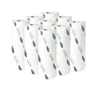 Kosmetyczne akcesoria jednorazowe - Podkład higieniczny na rolce 50cm x 34cm biały 17g BulkySoft Premium 9 rolek 1215szt - miniaturka - grafika 1