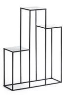 Kwietniki - Nowoczesny kwietnik Podium 80 cm czarny 10-1599 - miniaturka - grafika 1