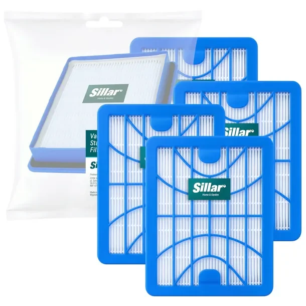 Filtr Sillar do Zelmer, zamiennik filtra ZVCA040S 2000.0050 00632560 4szt.