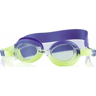 AQUA NILS Okulary pływackie NILS 1122 AF Fioletowo-żółty - Pływanie - miniaturka - grafika 1