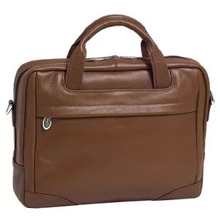 Mcklein Torba na komputer osobisty Bridgeport brąz, skóra 17" - Torby podróżne Mcklein Torba na komputer osobisty Bridgeport brąz, skóra 17" - Torby podróżne - miniaturka - grafika 1