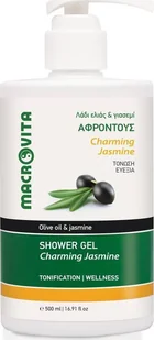 Macrovita MACROVITA żel pod prysznic CZARUJĄCY JAŚMIN z bio-oliwą i jaśminem 500ml - Kosmetyki do kąpieli - miniaturka - grafika 1